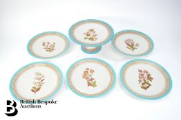 Royal Worcester Dessert Plate and Compote