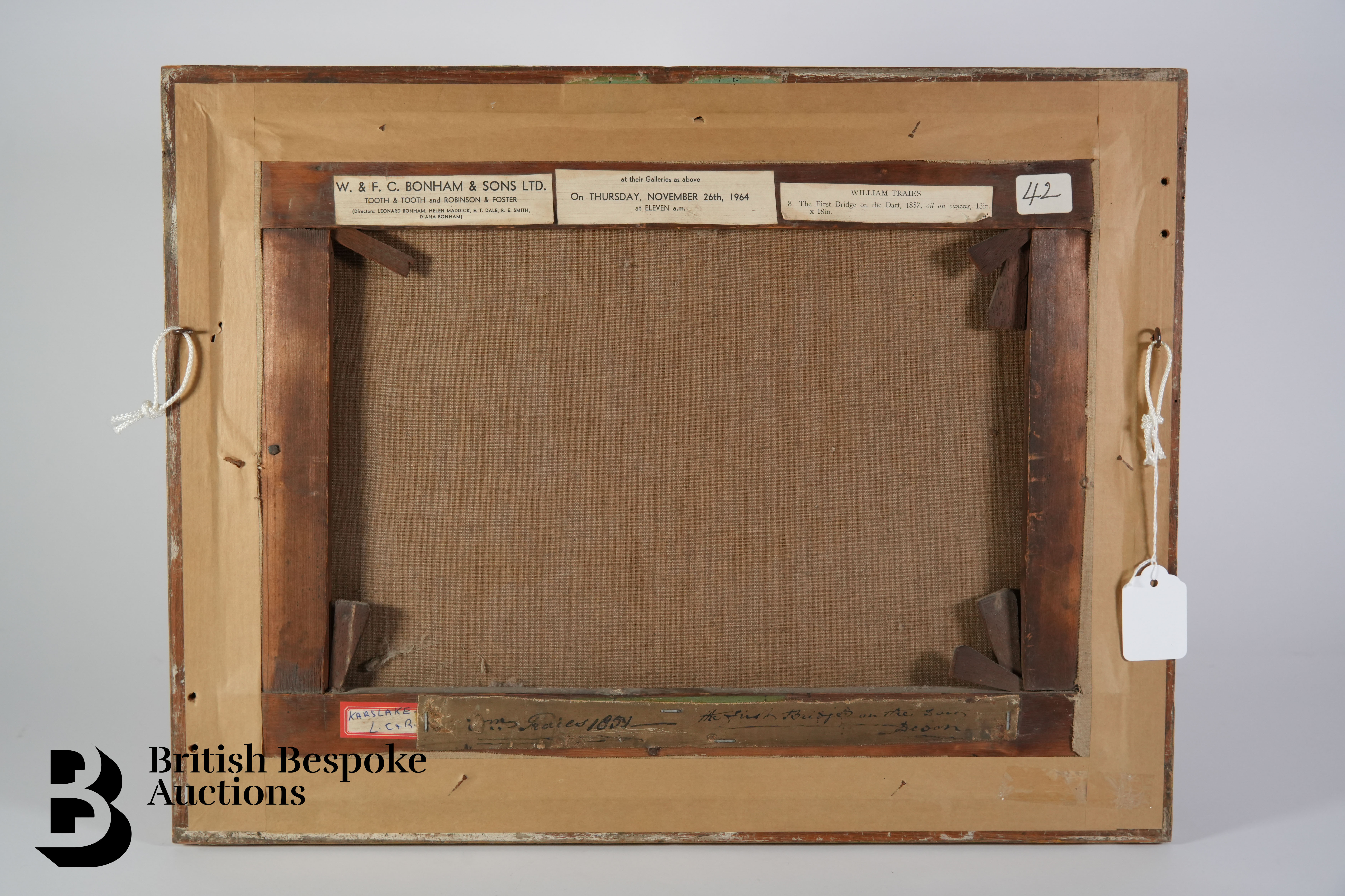 William Traies (British) Oil on Canvas - Image 3 of 4