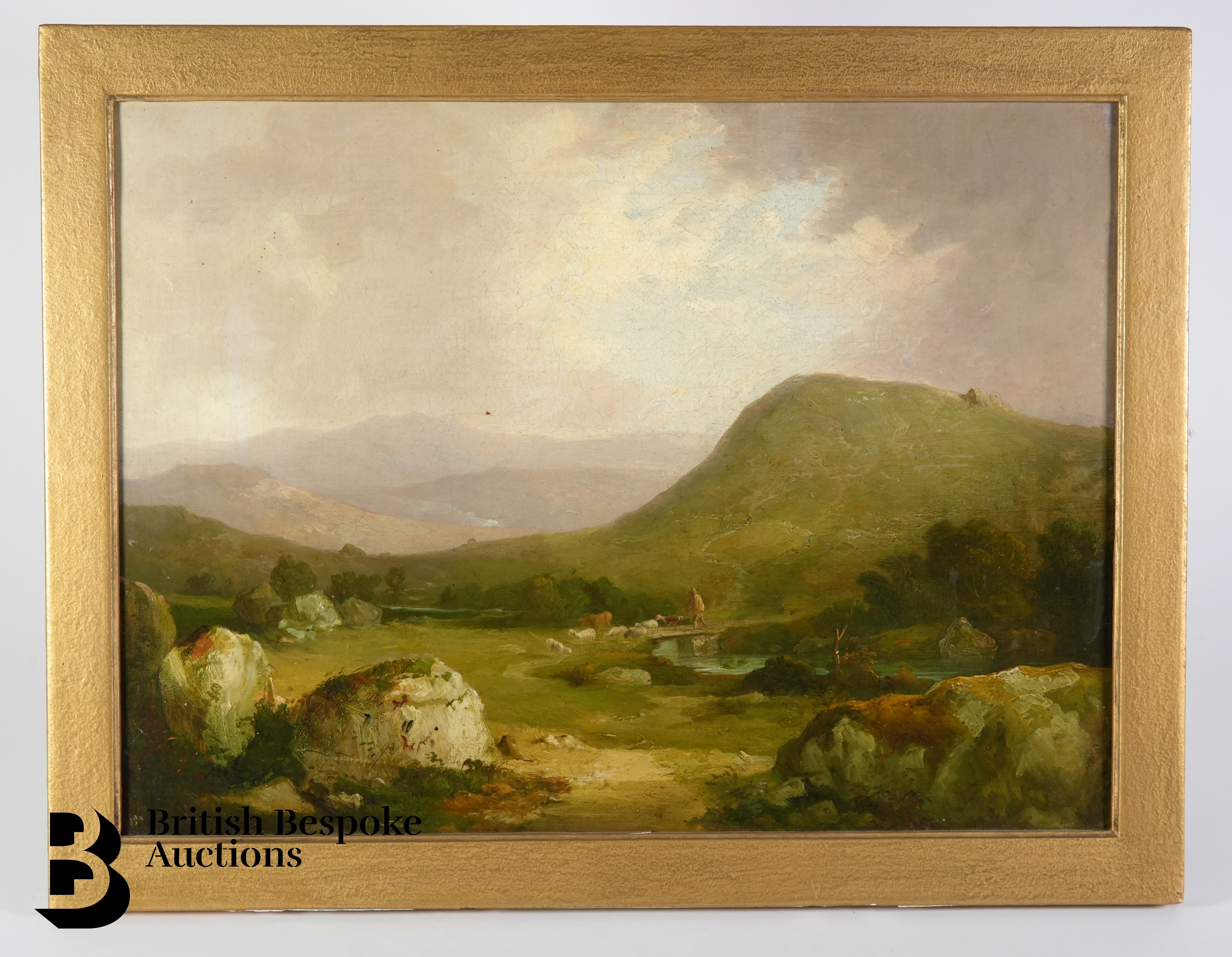 William Traies (British) Oil on Canvas