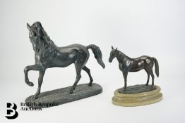 Claude Leclerc Austin Spelter Horse Study