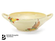 Clarice Cliff Serving Pottery Dish