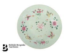 Chinese Celadon Green Cabinet Plate