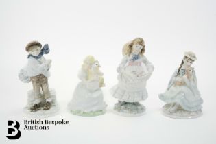 Limited Edition Coalport Figurines