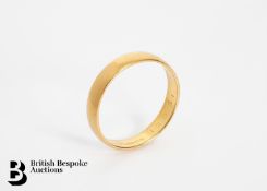 22ct Gold Wedding Band