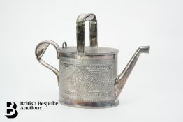 Victorian Silver Plated Salon Watering Can