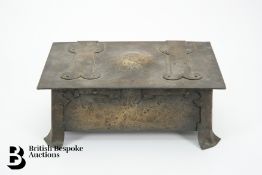 Art Nouveau Pewter Ink Stand