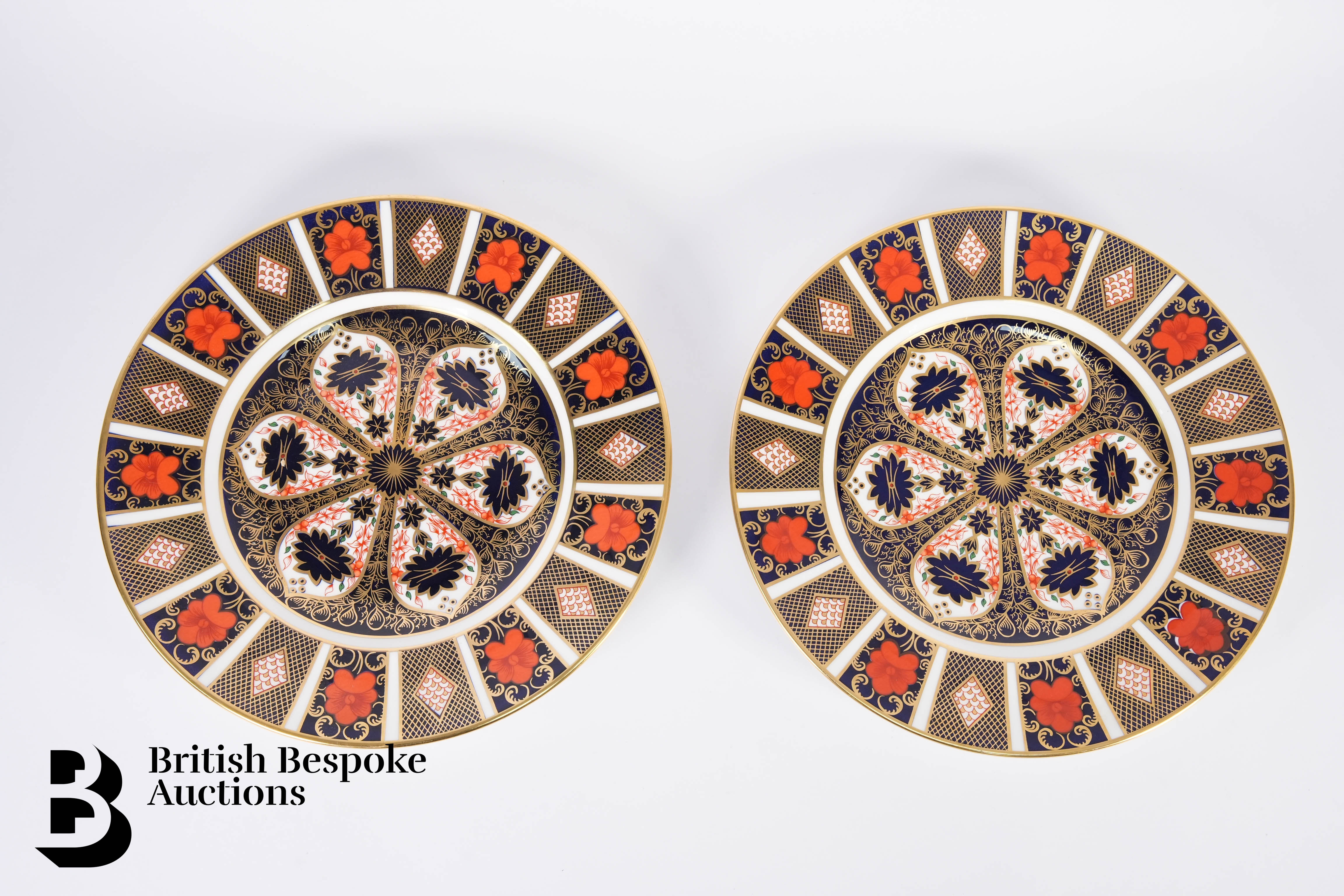 Crown Derby Imari Pattern Plates - Image 2 of 3