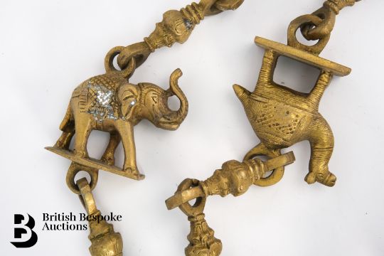 Brass Elephant Chain - Image 3 of 4