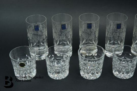 Thomas Webb Crystal Whiskey Glasses - Image 2 of 5