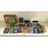 VINTAGE GAMES- TOP TRUMPS, LADY AND THE TRAMP WOODEN BLOCKS, OO GAUGE TRAINS AND MORE