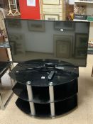 PANASONIC LED TV TX-43E302B WITH GLASS STAND