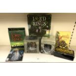 LORD OF THE RINGS BOOKS, GAMES AND MODELS