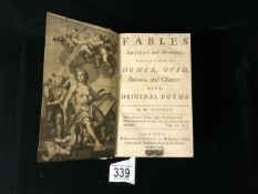 FABLES ANCIENT AND MODERN 1713