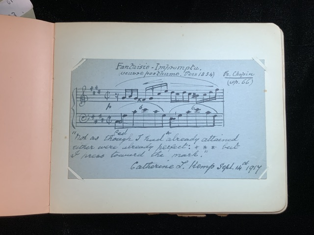 FIRST WWI PERIOD AUTOGRAPH BOOK CONTAINING NUMEROUS WATERCOLOUR DRAWINGS AND MORE - Image 9 of 13