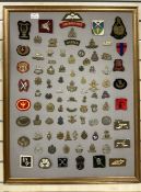 MILITARY BADGES METAL AND CLOTH