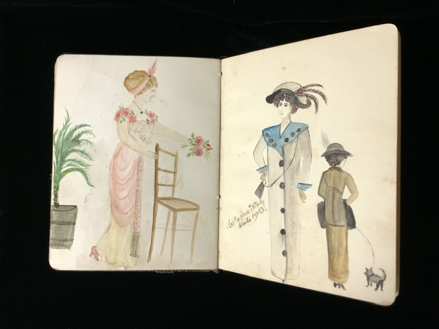 AUTOGRAPH ALBUM/WATERCOLOURS FROM EARLY 20TH-CENTURY ONWARDS INCLUDES HUGHIE GREEN SIGNATURE - Image 2 of 5