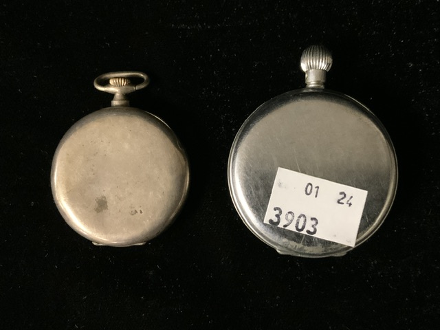 900 SILVER POCKET WATCH (STRONG) WITH ONE OTHER (MEPHISTO) - Bild 3 aus 5