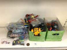 VINTAGE TOYS- JURASSIC PARK, THUNDER BIRDS, STINGRY, MIGHTY MAX, ALIEN AND MORE