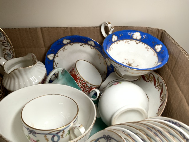 QUANTITY OF MIXED CHINA INCLUDING ART DECO TAMSWARE (MAY TIME), FLORAL GILT DECORATION, TEACUPS, - Image 3 of 7