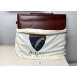 TWO ASPINAL OF LONDON PORTFOLIO BAGS.