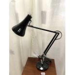 VINTAGE BLACK ANGLEPOISE LAMP BY HERBERT TERRY