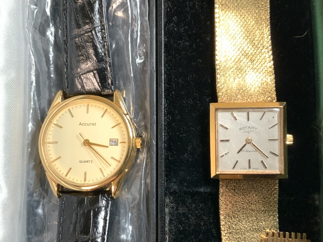 VINTAGE WATCHES INCLUDES BOXED ROAMER (POPULAR), ENICAR (ULTRASONIC) ROTARY BRACELET WATCH (BOXED) - Image 6 of 6