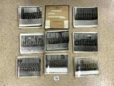 MILITARY BLACK AND WHITE PHOTOGRAPHS WITH A BRIGHTON TELEGRAM DATED 1935