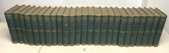 THE WAVERLEY NOVELS VOLUMES 1 - 25 THE CENTENARY EDITION 1871.