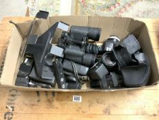 QUANTITY OF CAMERA'S, BINOCULAR'S AND MORE NIKON, CANON AND MORE