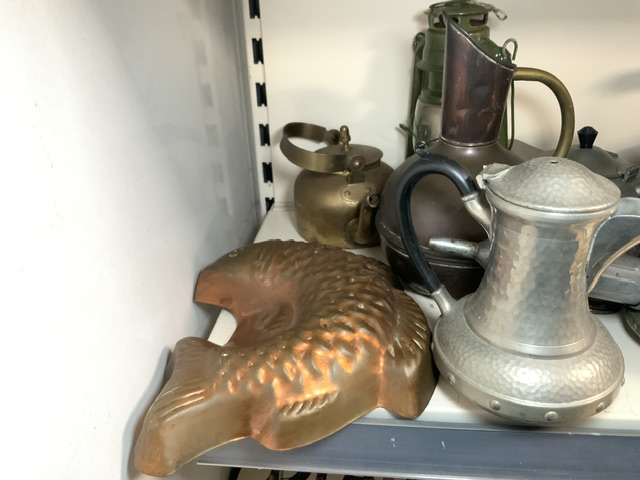 MIXED METALWARE COPPER, PEWTER AND MORE - Image 5 of 6