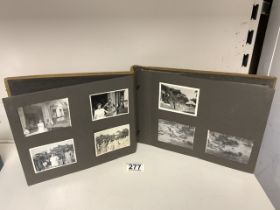 MILITARY ALBUM OF ORIGINAL PHOTOGRAPHS FROM THE MIDDLE EAST 1940S