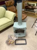 CARRON WOOD BURNING STOVE WITH ATTACHMENTS W/O