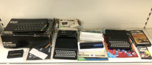 ZX SPECTRUM BOXED ZX 81 AND ACCESSORIES