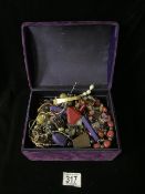 QUANTITY OF VINTAGE COSTUME JEWELLERY