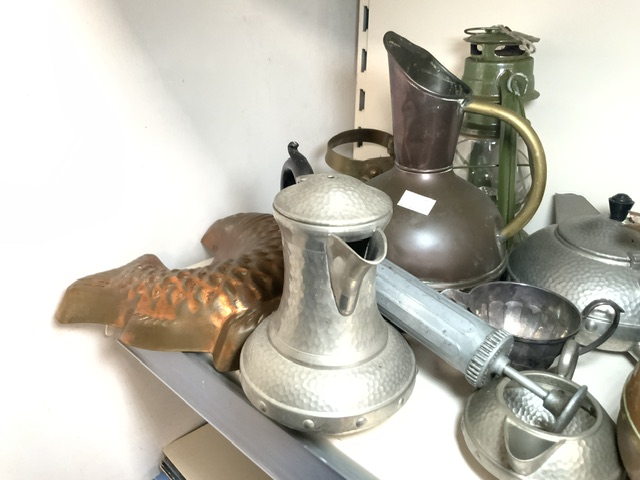 MIXED METALWARE COPPER, PEWTER AND MORE - Image 4 of 6