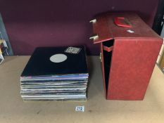 BOX OF ALBUMS / LPS DANCE MUSIC, GARY'S GANG, HAMILTON BOHANNON, ELECTROSECT AND MORE