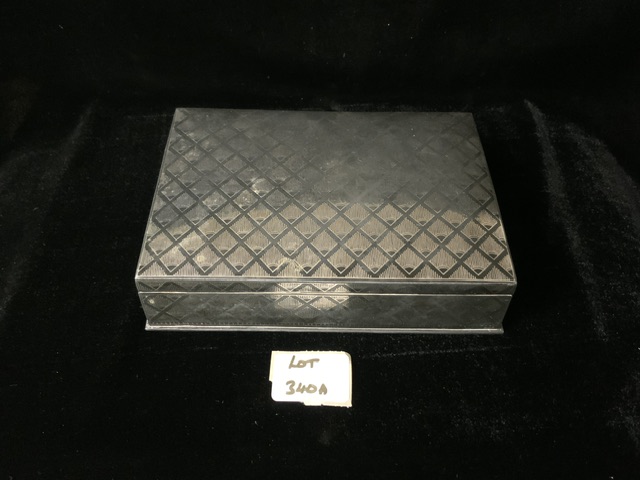 CONTINENTAL NEILLO WHITE METAL DECORATIVE BOX 1.322 KG 18CM