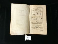 BOOK- MEMOIRS OF WHAT PAFT IN CHRISTENDOM FROM THE WAR BEGUN 1672 TO THE PEACE CONCLUDED 1679 BY SIR