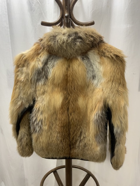 FUR JACKET A/F SIZE 10 - Image 3 of 3