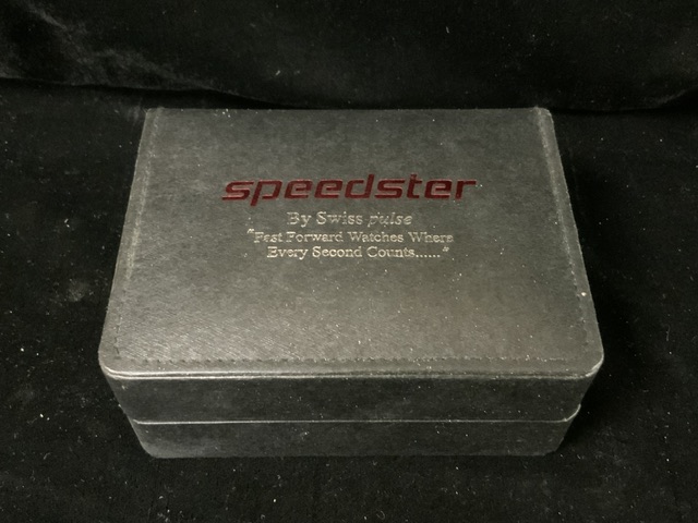 GENTS SPEEDSTER BY SWISS PULSE 3001 QUARTZ (NEEDS BATTERY) ORIGINAL BOX - Image 5 of 5