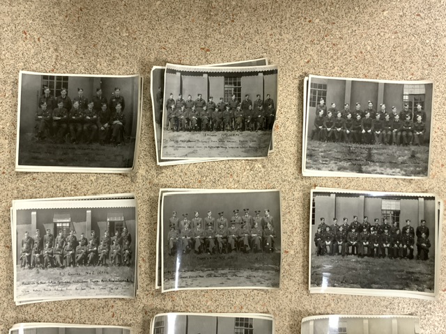 MILITARY BLACK AND WHITE PHOTOGRAPHS WITH A BRIGHTON TELEGRAM DATED 1935 - Image 3 of 5