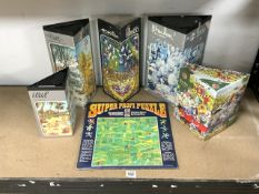 QUANTITY OF HEYE COMICAL JIGSAW PUZZLES
