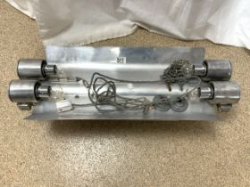 LARGE HEAVY CHROME INDUSTRIAL LIGHT (PAULUHN)