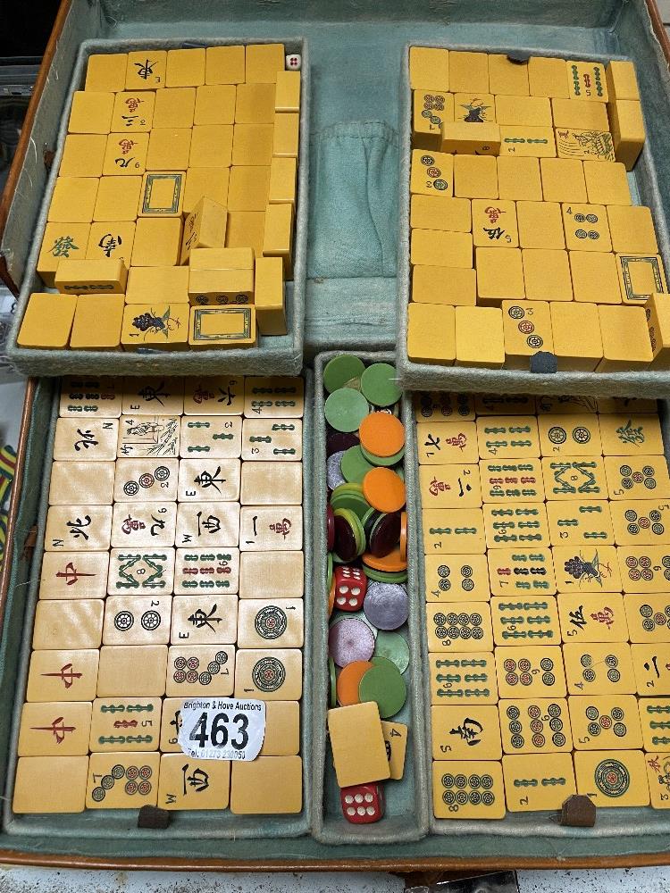 VINTAGE MAHJONG SET - Bild 4 aus 5