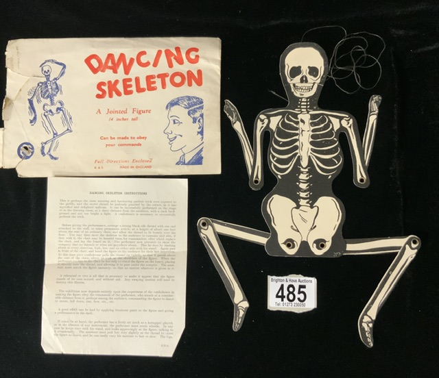 DANCING SKELETON ORIGINAL PACKAGING