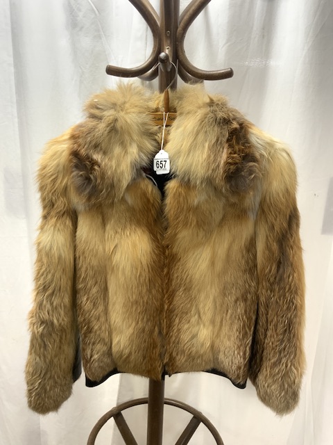 FUR JACKET A/F SIZE 10