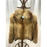 FUR JACKET A/F SIZE 10