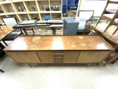 MID-CENTURY MODERN TEAK SIDEBOARD 182CM