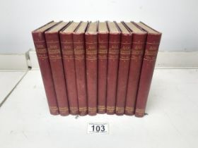 PART VOLUMES OF SHAKESPEARE'S WORKS DATED 1896