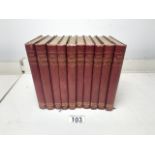 PART VOLUMES OF SHAKESPEARE'S WORKS DATED 1896